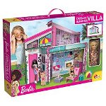 Set de joaca cu papusa, Lisciani, Casa de vara a lui Barbie, 50 x 70 x 8 cm