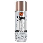 Vopsea spray de tip lac decorativ Dragon Xtreme Crom, cupru, lucios, interior/exterior, 400 ml, Dragon