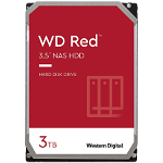 HDD NAS WD Red Plus (3.5'', 3TB, 128MB, 5400 RPM, SATA 6Gbps), Western Digital