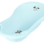 Cada de baie cu scurgere disney 84 cm, boy love light blue, Lorelli