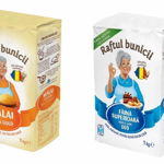 Pachet Raftul Bunicii: Faina alba de grau superioara 000 1KG + Malai Extra Gold 1 KG