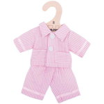 Pijamale roz pentru păpuși, 34 cm, edituradiana.ro