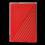 Hard Disk Extern Western Digital My Passport 4TB USB 3.2 Red, Western Digital