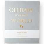 Album foto pentru bebelusi 60 de poze 10 x 15 cm, Printworks, Baby it`s a Wild World, roz