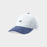 Șapcă cu cozoroc strapback din tricot reiat unisex - multicolor, 4F Sportswear