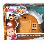 Set de joaca Masha and the Bear - Winter Bear's House