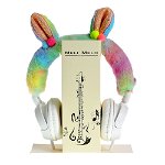 Casti audio multicolore cu urechi, 1