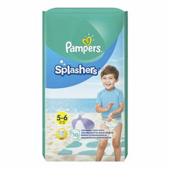 PAMPERS 5 Splash scutec apa 14+Kg x 10buc, Pampers