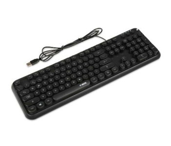 Tastatura iBox IKS620, cu cablu, EN, iluminata, negru
