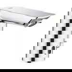 Baterie lavoar senzor Grohe Bau Cosmo E, cu mixare, crom, furtune flexibile,alimentare priza, Grohe