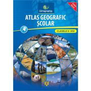 Atlas geografic scolar clasele V-VIII