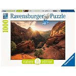 Puzzle Parcul National Zion Sua, 1000 Piese, Ravensburger
