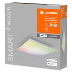 Panou LED RGB inteligent Ledvance SMART+ Wifi PLANON 300, 20W, 1500 lm, lumina alba si color (3000-6500K), IP20, 300x300x62mm, a, LEDVANCE