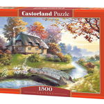 Puzzle 1500 piese Cottage, Castorland