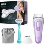 Epilator IPL Braun Silk-expert Pro 3 PL3111, alb/mov