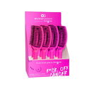 Display Cu 8 Perii Curbate Olivia Garden Fingerbrush Thinkpink, Olivia Garden