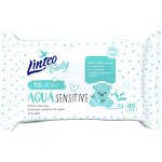 Linteo Baby Aqua Sensitive servetele delicate pentru copii 48 buc, Linteo