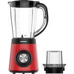 Blender de Masa HBL-500RRD 500W 1.5L Negru/Rosu, Heinner
