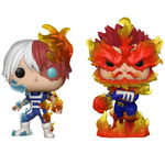 Set 2 Figurine Funko POP Animation MHA - Endeavor/Todoroki