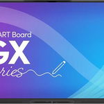 Tabla Interactiva SMART Technologies GX165-V3 65inch Android 11 Eligibil PNRAS/PNRR Negru