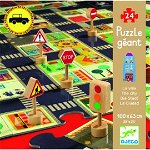 Puzzle gigant Djeco Orasul, 2-3 ani +, Djeco