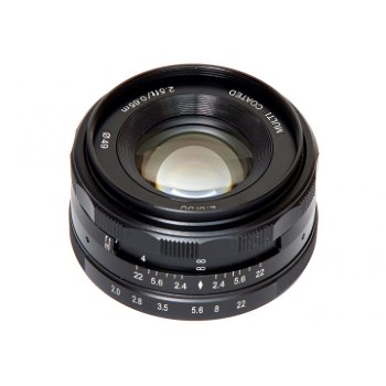 Obiectiv foto DSLR Obiectiv manual Meike 50mm F2.0 pentru Nikon 1-mount