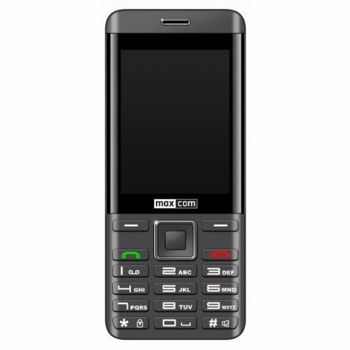 Telefon mobil MaxCom Classic MM236, Dual SIM, Black/Silver