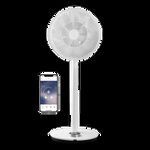 Ventilator Smart Duux Whisper Flex cu baterie, 26 viteze, oscilatie verticala si orizontala, WiFi, Telecomanda, Timer, Duux