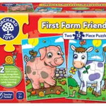 Puzzle Primii Prieteni de la ferma - First Farm Friends, Orchard Toys