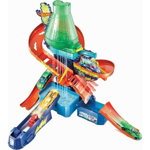 Mattel - Set de joaca Laboratorul stiintific , Hot wheels , Culori schimbatoare, Multicolor