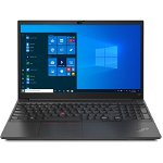 Laptop ThinkPad E15 Gen3 FHD 15.6 inch AMD Ryzen 7 5700U 16GB 512GB SSD Windows 11 Pro Black