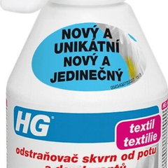 HG Detergent pentru transpirație și deodorant 1×250 ml, mai curat, 