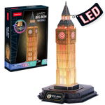 Cubicfun - puzzle 3d big ben editie luminoasa 32 piese, CUBICFUN