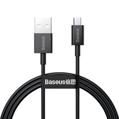 Cablu de date Baseus Superior, Fast Charging, CAMYS-02, USB - Micro-USB, 1m, White