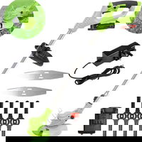 Motocoasa electrica 48V, 4000 mAh, 18000 RPM, cu 2 acumulatori de 48v si roti detasabile Motocoasa electrica 48V, 4000 mAh, 18000 RPM, cu 2 acumulatori de 48v si roti detasabile