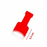 Spatula vopsit SCURTA RED - pentru realizarea suvitelor - 9,5 x 9,5 cm, Labor Pro