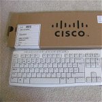 Set Tastatura +Mouse pe USB alb CISCO, CISCO