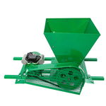Zdrobitor de Fructe Electric Micul Fermier 750 W, 180 kg/h, Cuva 20 L, Cutit Otel, Verde