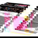 Set creativ de cusut portofel roz - Pink Wallet
