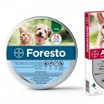 Pachet Foresto S + Advantix sub 4kg, Bayer