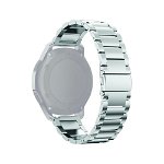 Curea metalica argintie pentru Huawei Watch W2 Sport / Samsung Gear S2 / Galaxy Watch 42mm / Moto 2nd gen 42mm, Smart Protection
