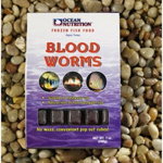 Hrana congelata pentru pesti Bloodworms 100g, OCEAN NUTRITION