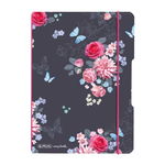 Caiet My.Book Flex A5 40F Dictando Ladylike Flowers Herlitz, Herlitz