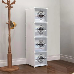 Dulap Modular, 4 Compartimente, D3203, Naimeed Company