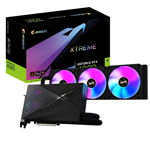Placa Video Gigabyte AORUS GeForce RTX 4080 XTREME WATERFORCE 16GB GDDR6X 256 biti