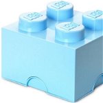 Cutie de depozitare LEGO 2x2 40031736 (Albastru deschis), LEGO