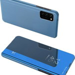 Hurtel Clear View Case futerał etui z klapką Samsung Galaxy A72 niebieski, Hurtel
