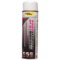 Vopsea spray marcaj rutier Dupli-Color, alb, mat, exterior, 500 ml, Mathaus