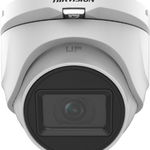 Camera de supraveghere Turret Turbo HD Hikvision DS-2CE76H0T-ITMFS 2.8 mm, 5MP, IR 30M, AoC, Microfon