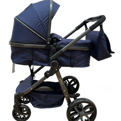 Carucior 2 in 1 pliabil, transformabil landou-sport, T8 Albastru, L-Sun
